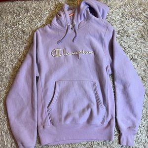 Champion Light Purple Hoodie